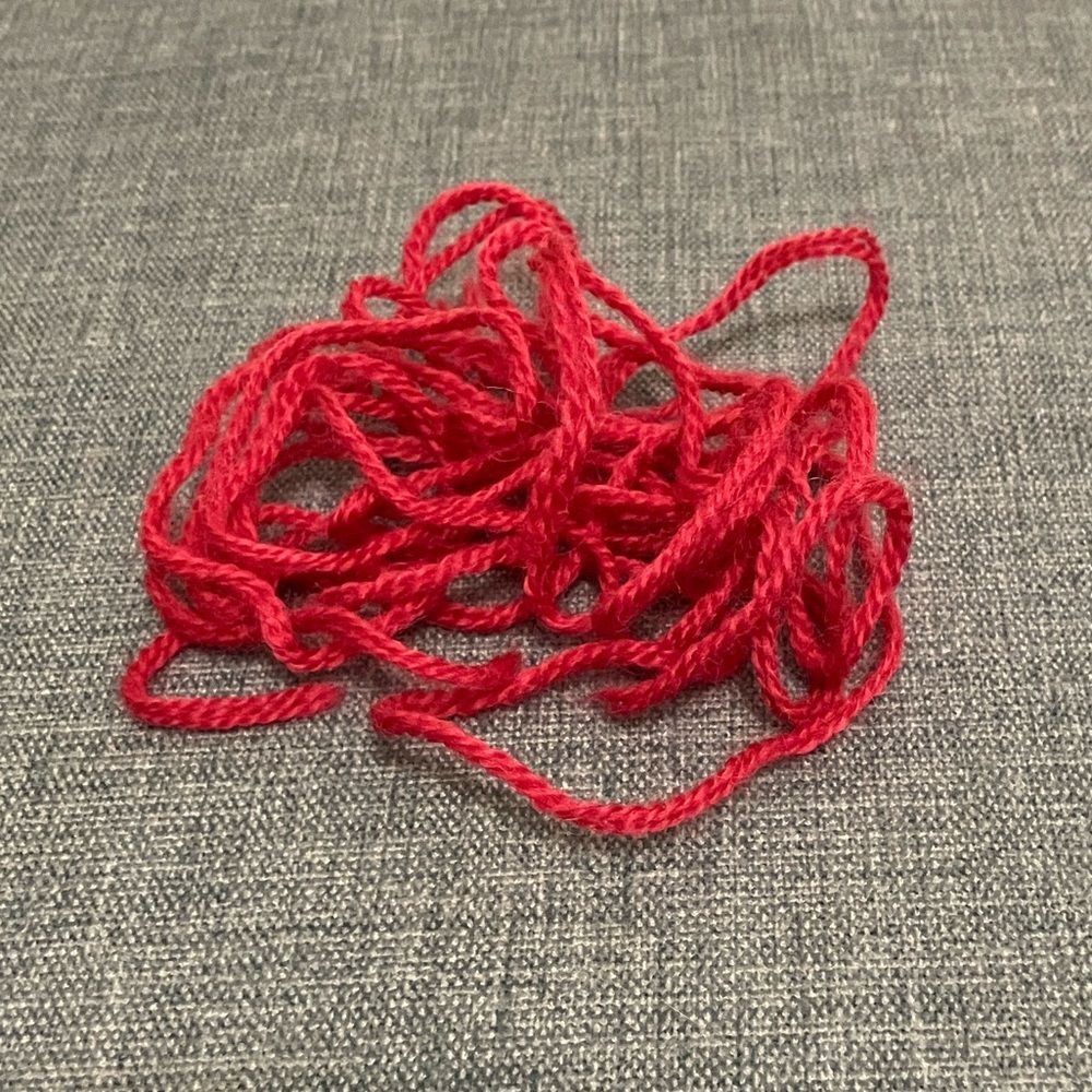 Pink Needlepoint Thread Yarn